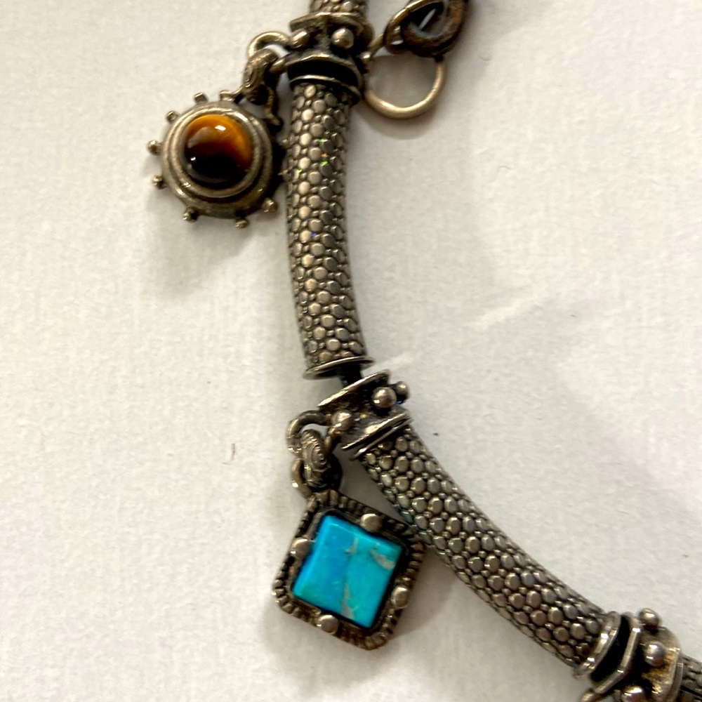 Robert Rose Native American Inspired Silvertone G… - image 3